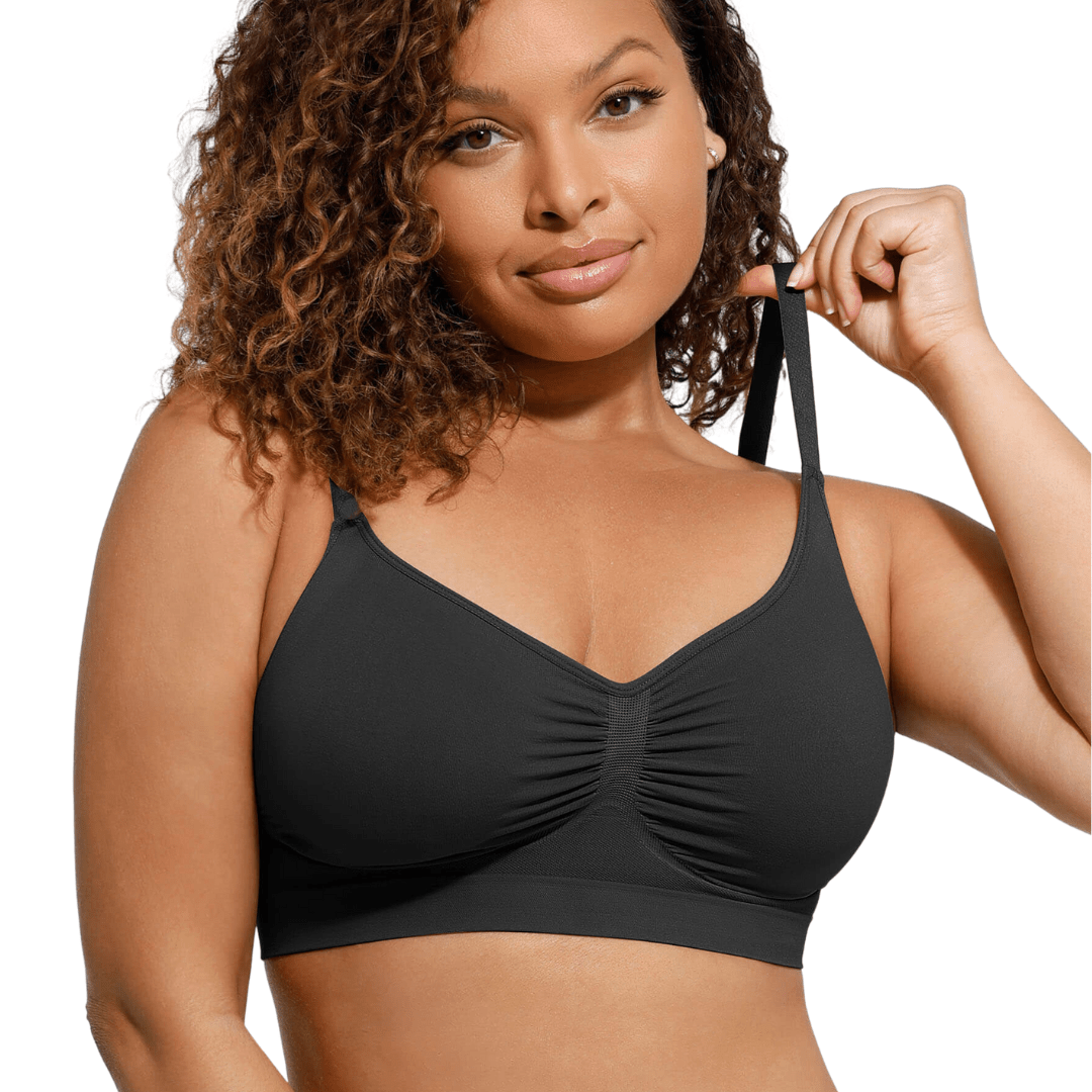 Bella Bra Seamless Wireless Everyday Bra - for Black - Available at Bella Bra