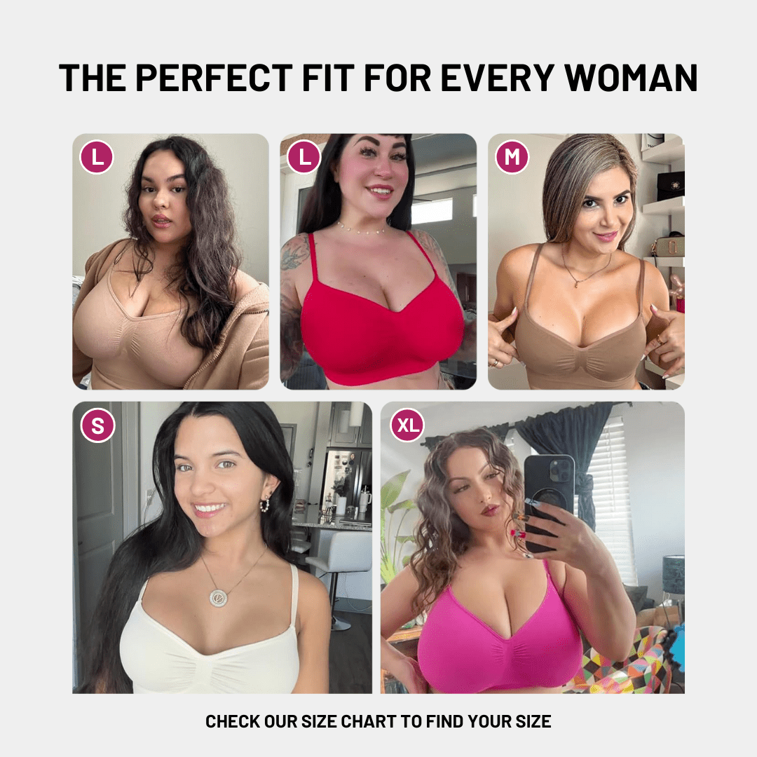 Bella Bra Seamless Wireless Everyday Bra - for Pink - Available at Bella Bra