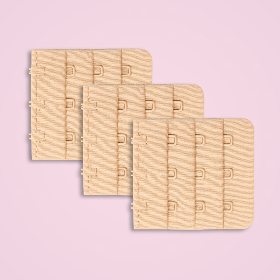 Bra Extender (3 - Pack) - for Beige - Available at Bella Bra