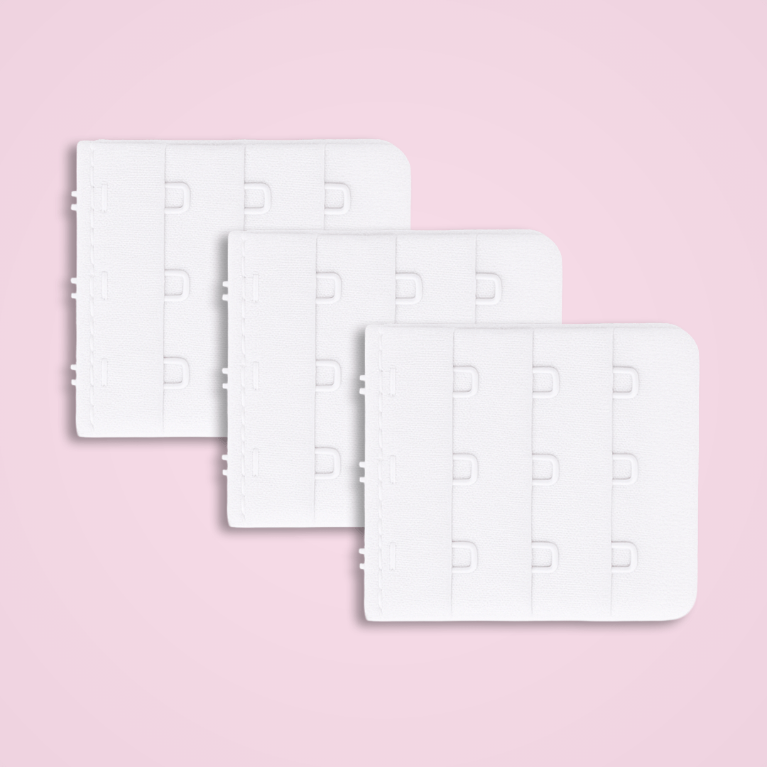 Bra Extender (3 - Pack) - for White - Available at Bella Bra