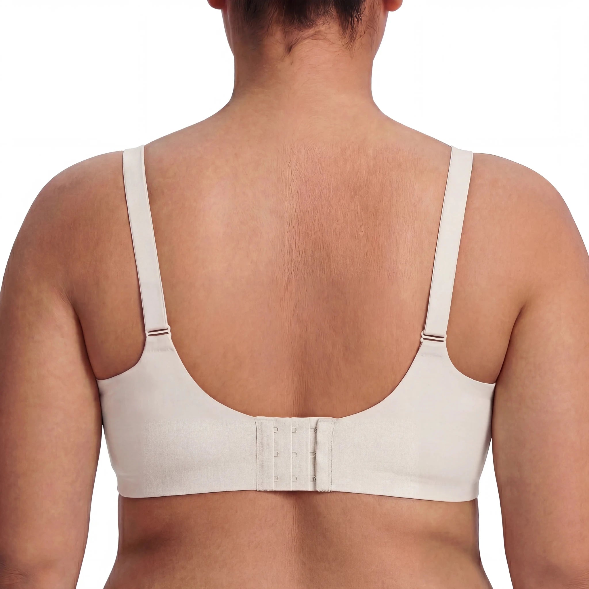 Scalloped Band Comfort Bra - Bra for White - Available at Bella Bra