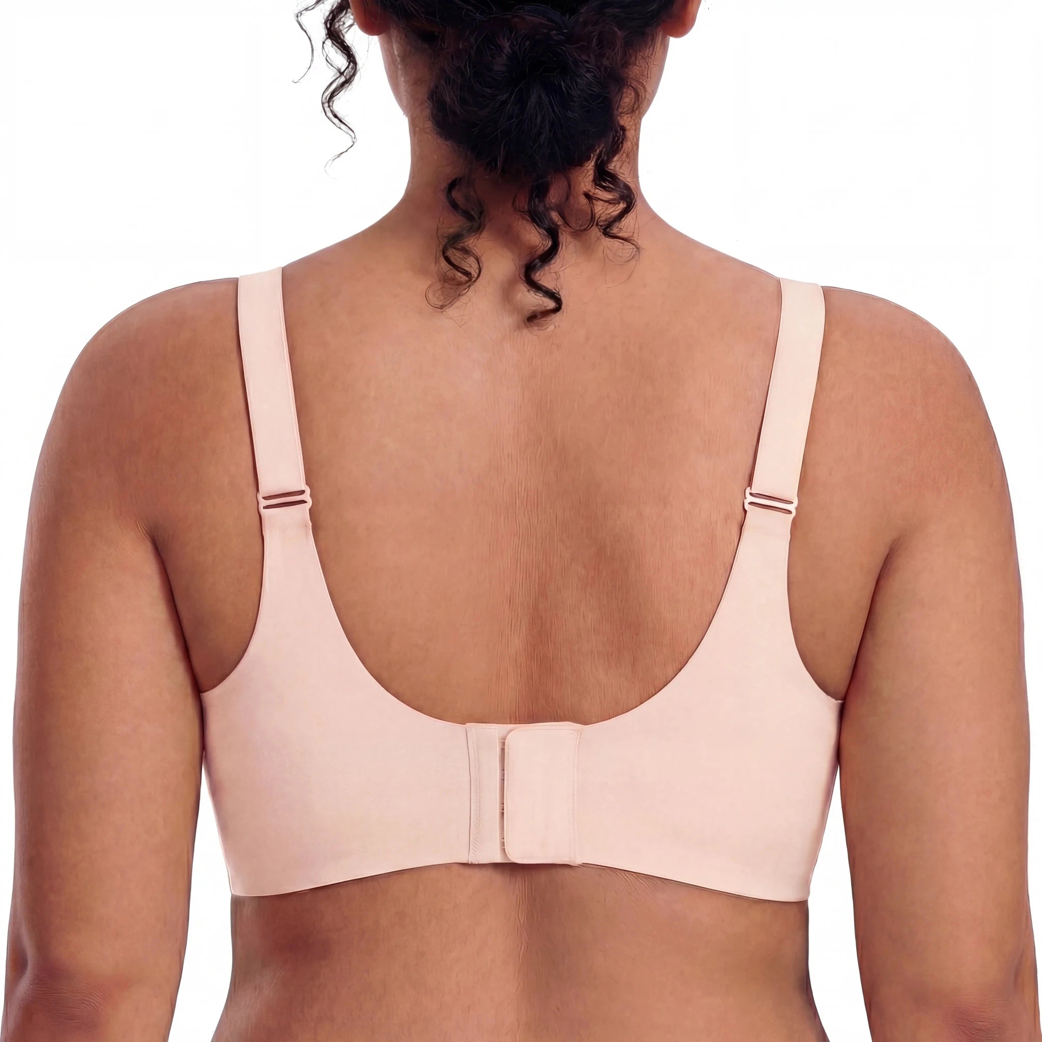 Scalloped Full Coverage Bra - Bra for White - Available at Bella Bra