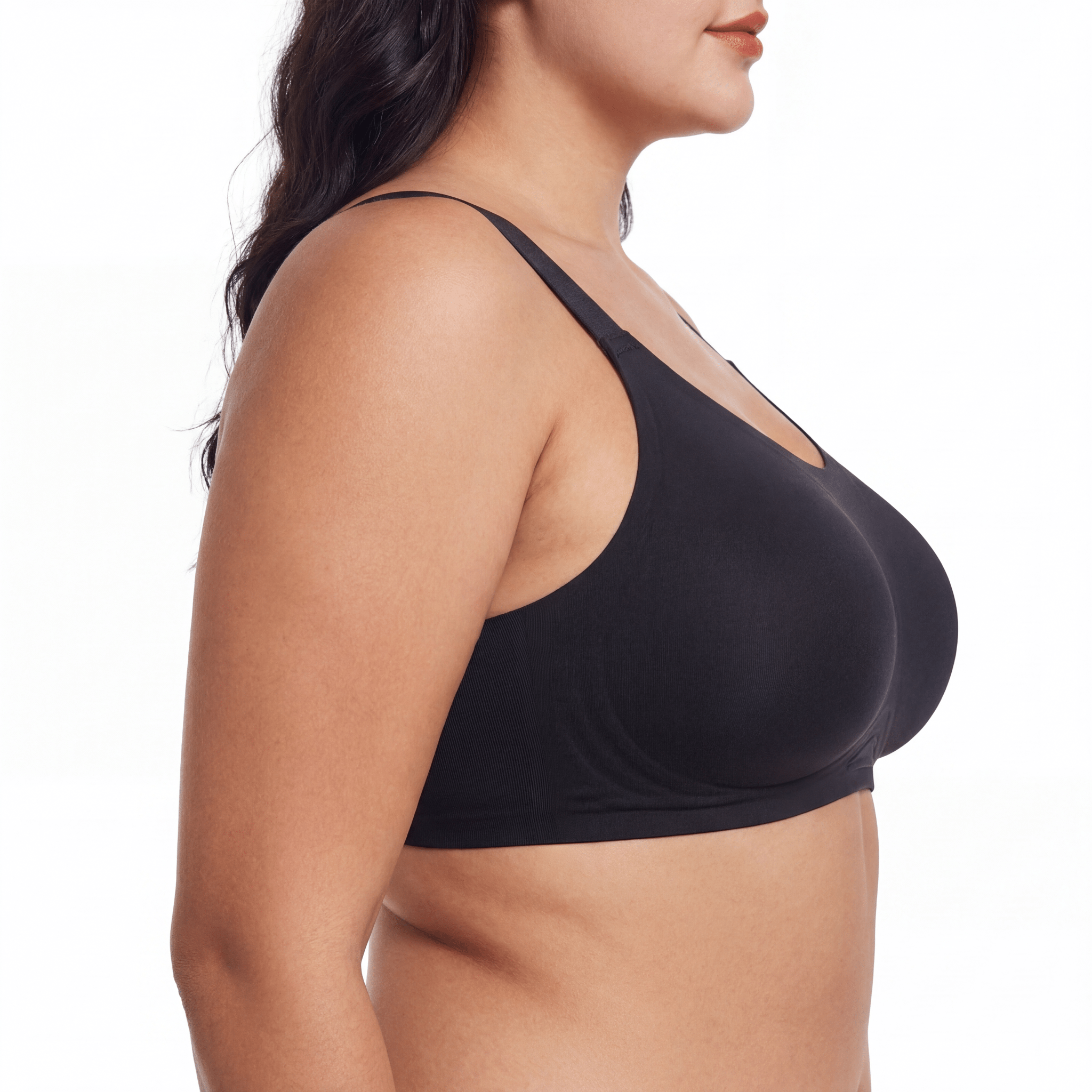 Smooth Full Coverage Bra - Bra for Black - Available at Bella Bra