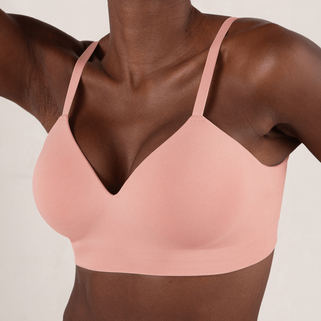 Supportive Comfort Wireless Shaping Bra - Bra for Rose Tan - Available at Bella Bra