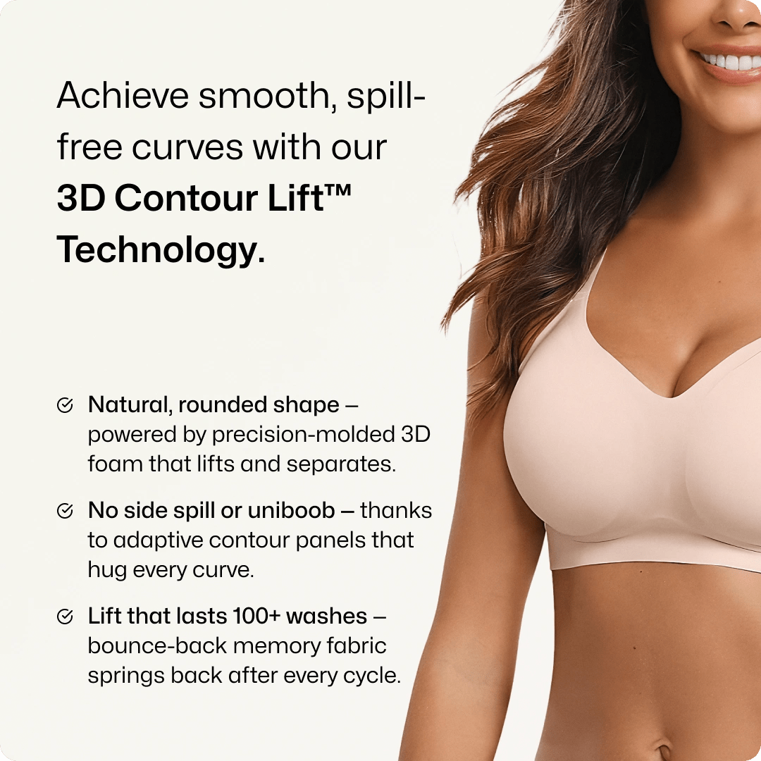 Wireless Everyday Comfort JellyWire™ Support Bra - for Black - Available at Bella Bra