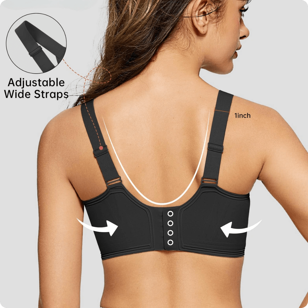 Wireless JellyWire™ Underband Support Bra - for Black - Available at Bella Bra