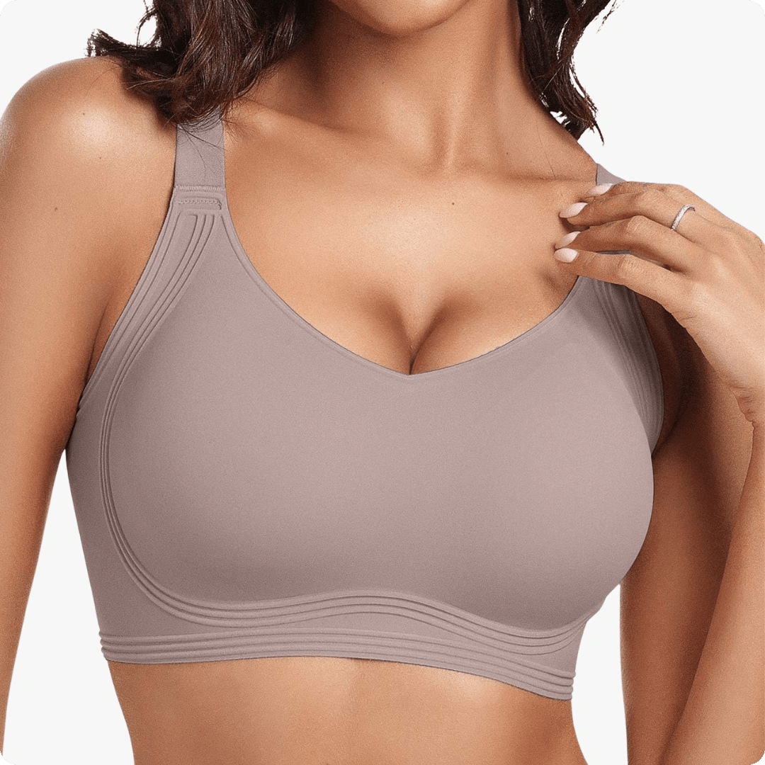 Wireless JellyWire™ Underband Support Bra - for Grey - Available at Bella Bra