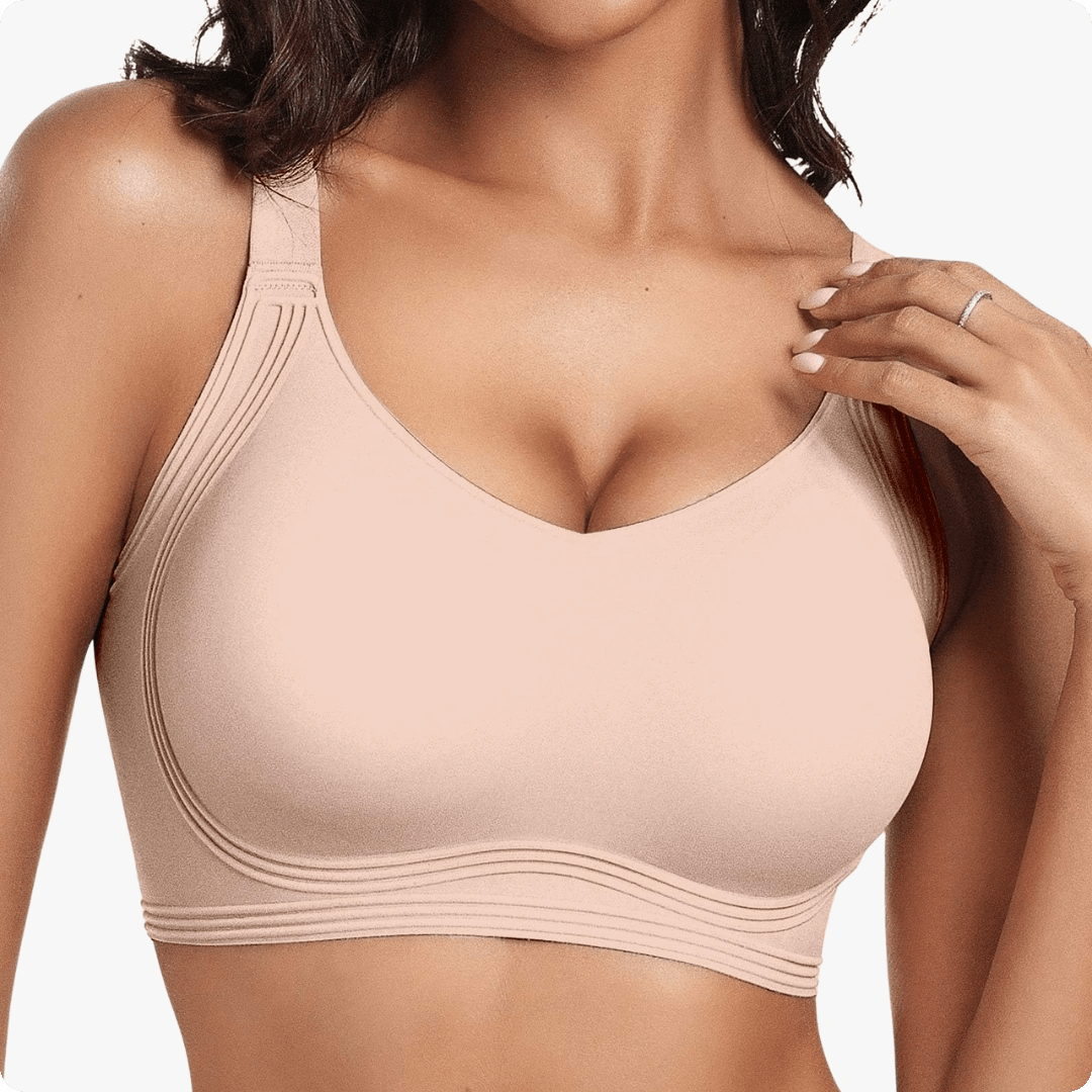 Wireless JellyWire™ Underband Support Bra - for Pink - Available at Bella Bra