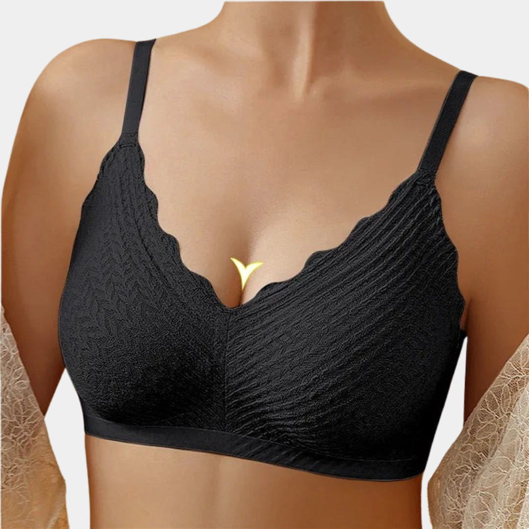 Lace Wireless Support Bra