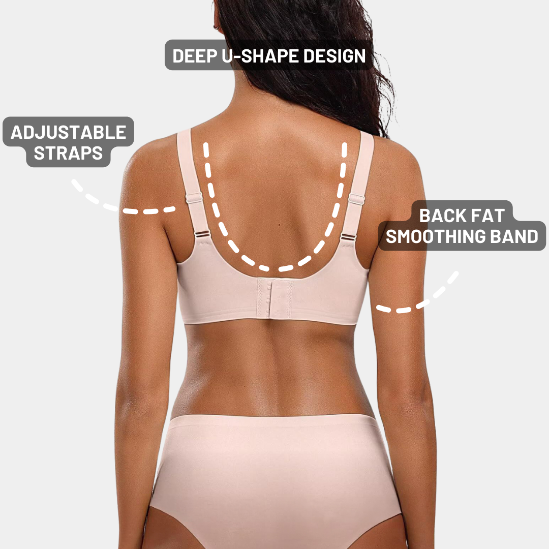 Seamless Wireless Push-Up Bra