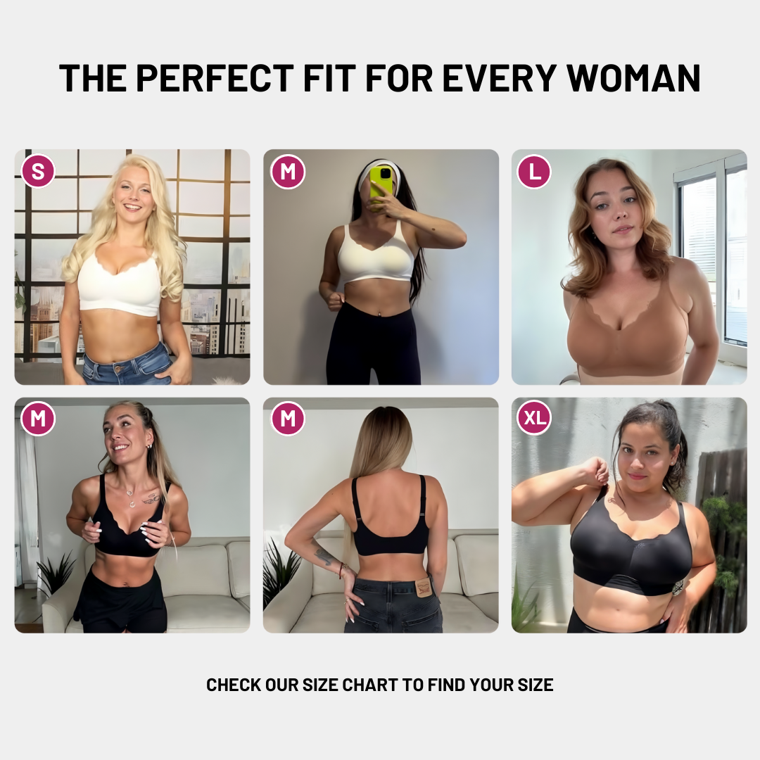 Seamless Wireless Push-Up Bra