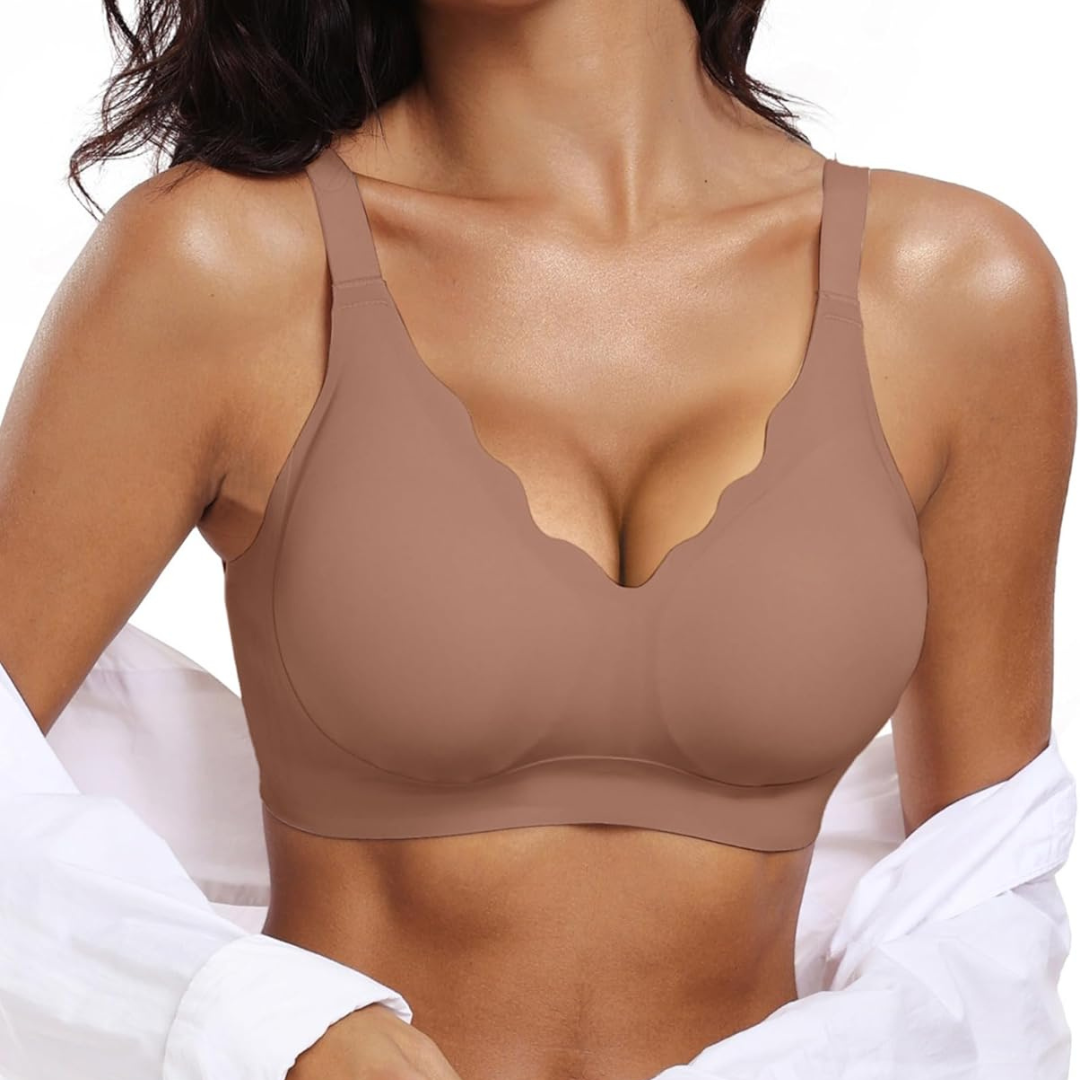 Seamless Wireless Push-Up Bra