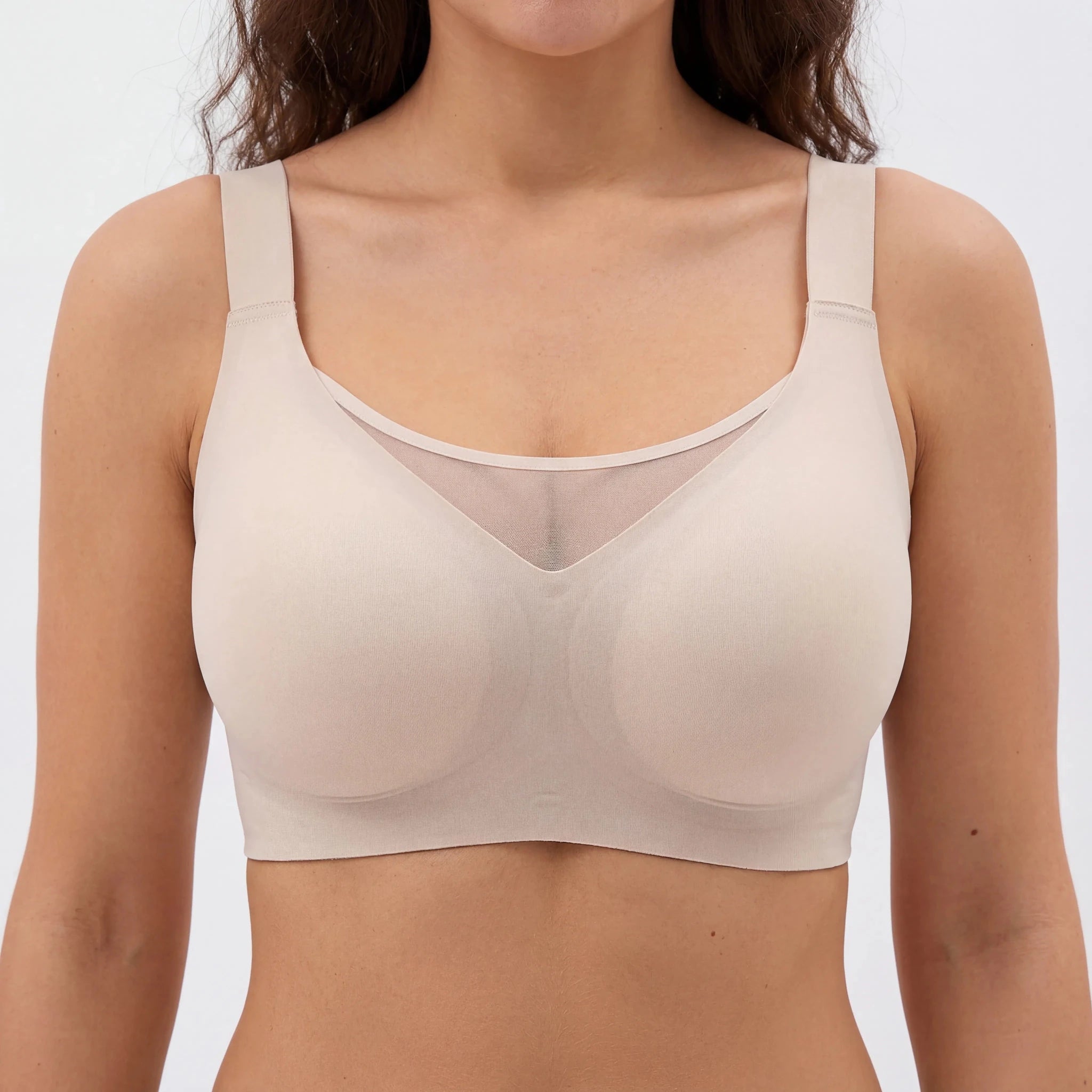 Breathable Full Coverage Bra - Bra for Nude - Available at Bella Bra