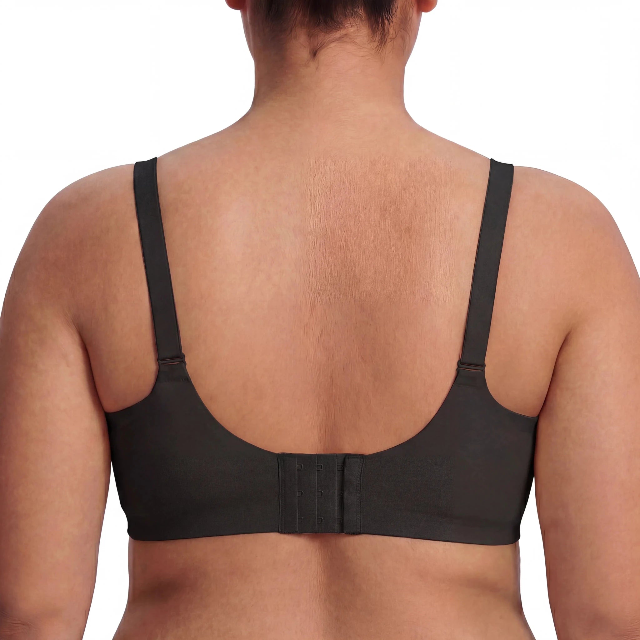 Scalloped Band Comfort Bra - Bra for Black - Available at Bella Bra