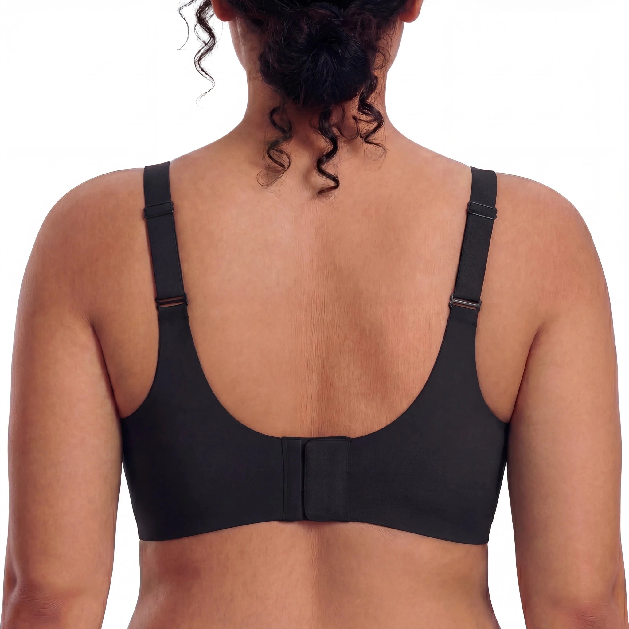 Scalloped Full Coverage Bra - Bra for Black - Available at Bella Bra