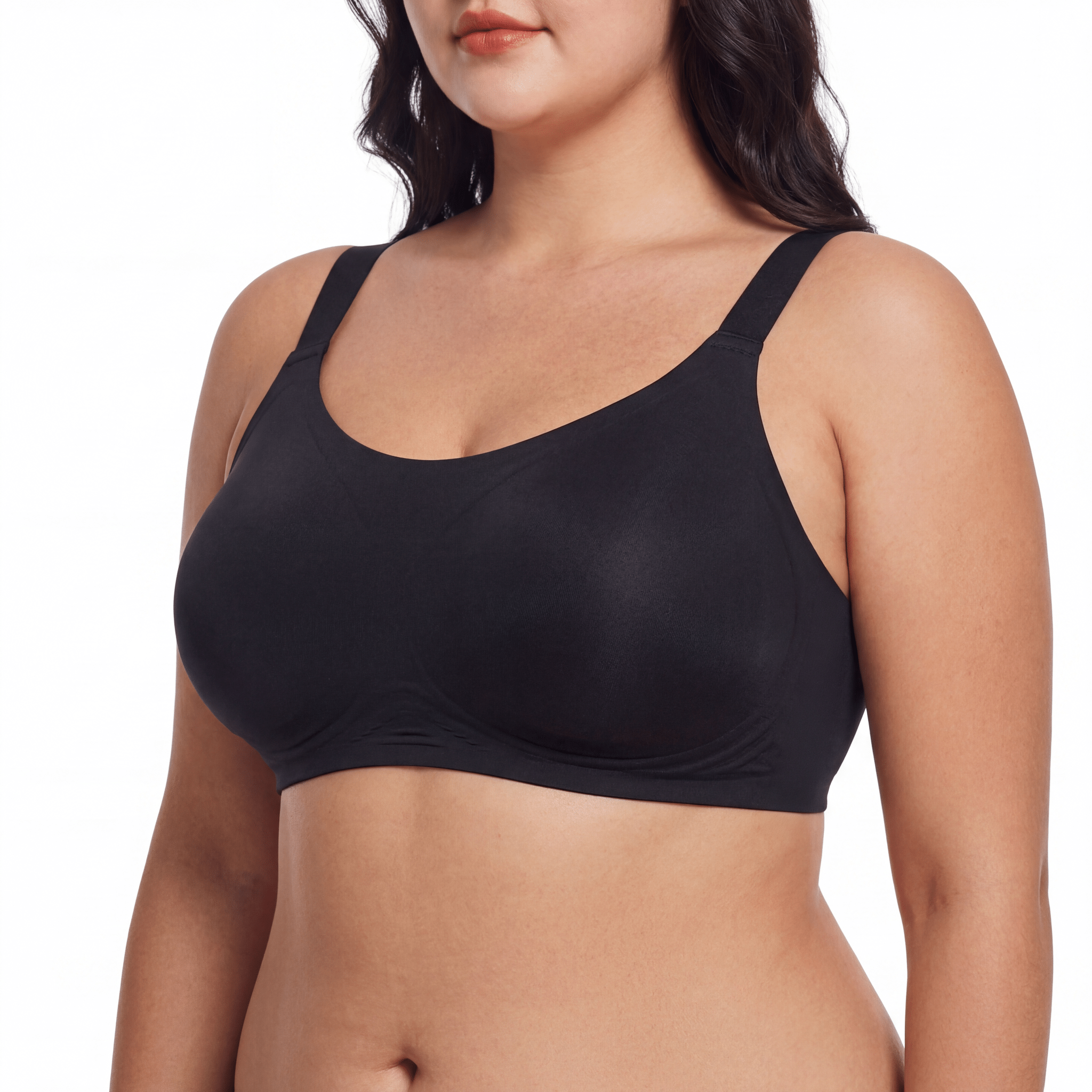 Smooth Full Coverage Bra - Bra for Black - Available at Bella Bra