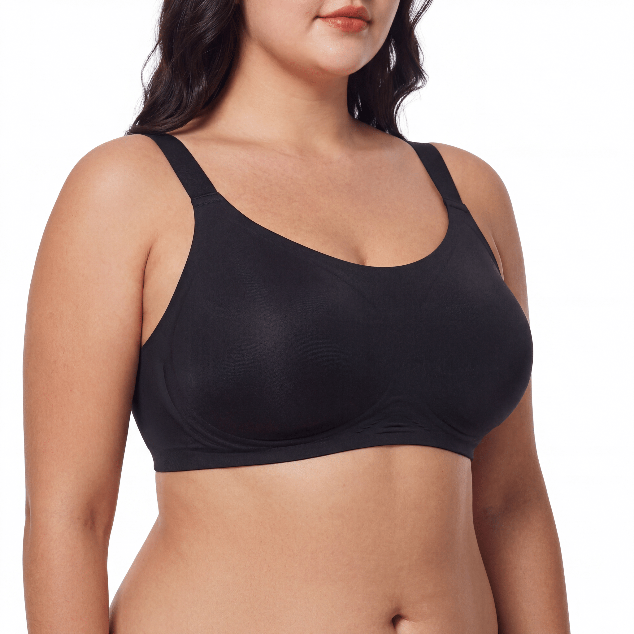 Smooth Full Coverage Bra - Bra for Black - Available at Bella Bra
