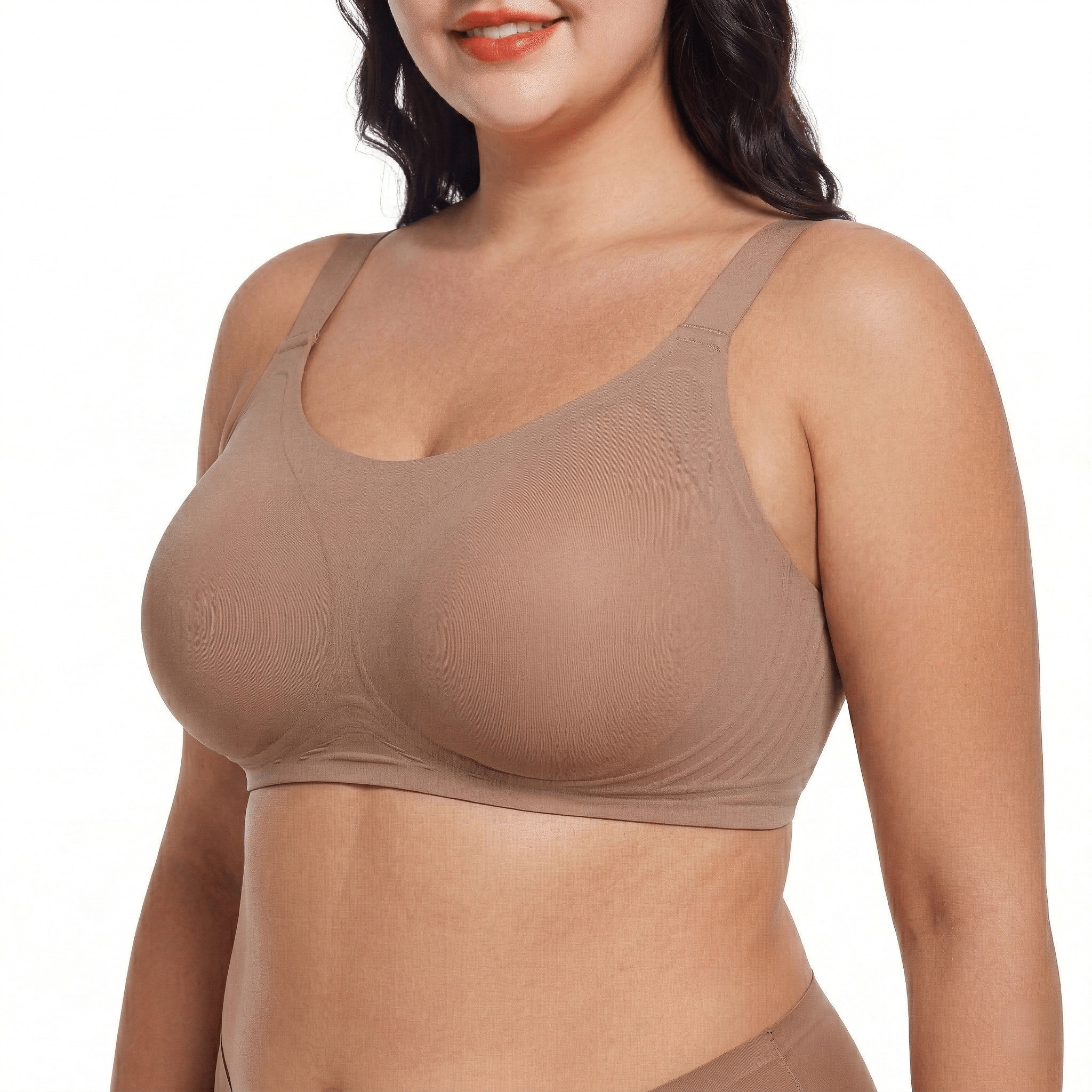 Smooth Full Coverage Bra - Bra for Coffee - Available at Bella Bra