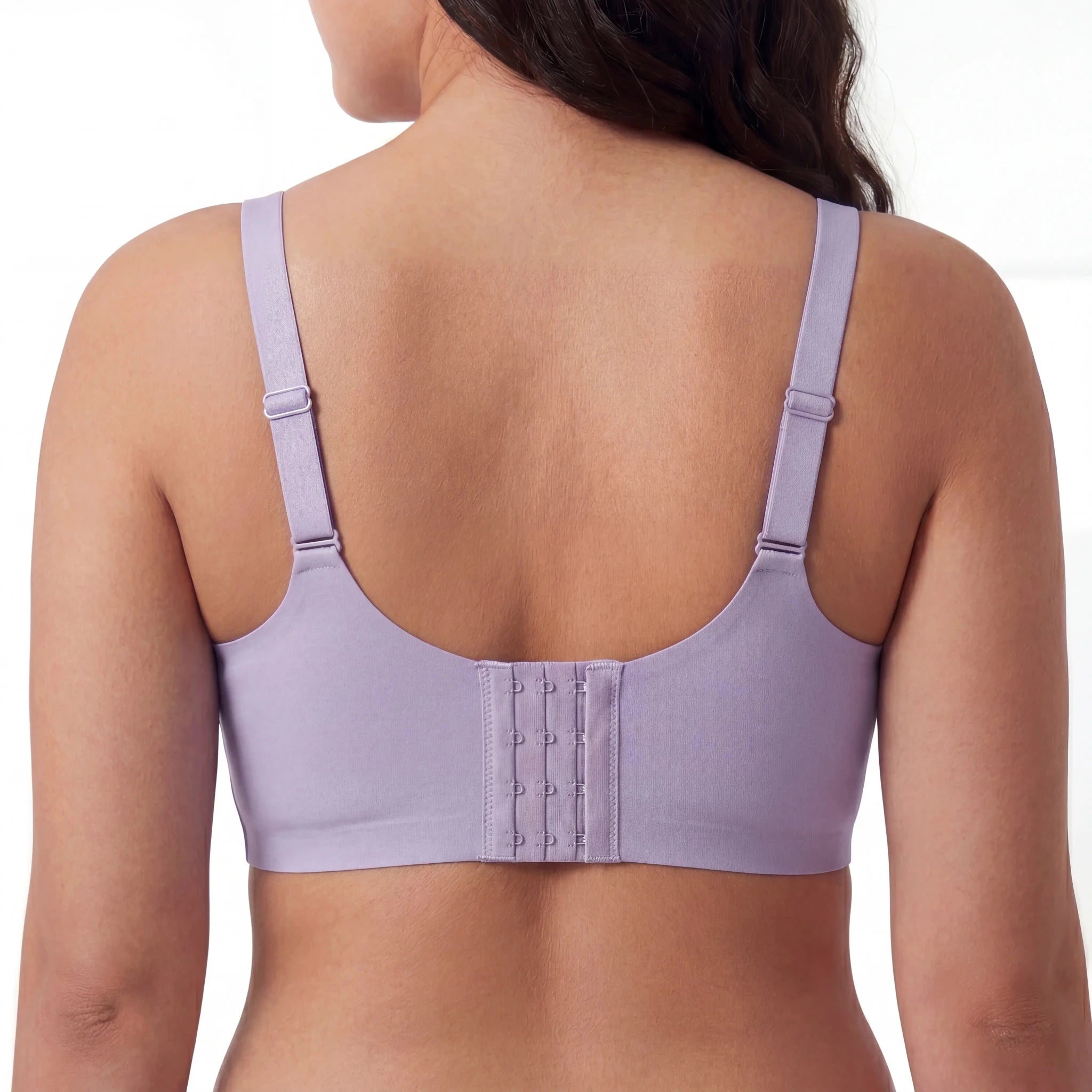 V - Neck Breathable Comfort Bra - Bra for Pink - Available at Bella Bra