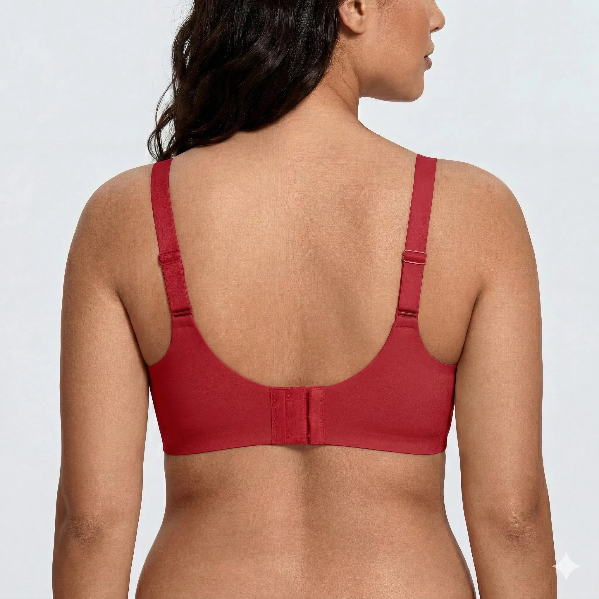 Wireless Deep Plunge Bra - for Red - Available at Bella Bra