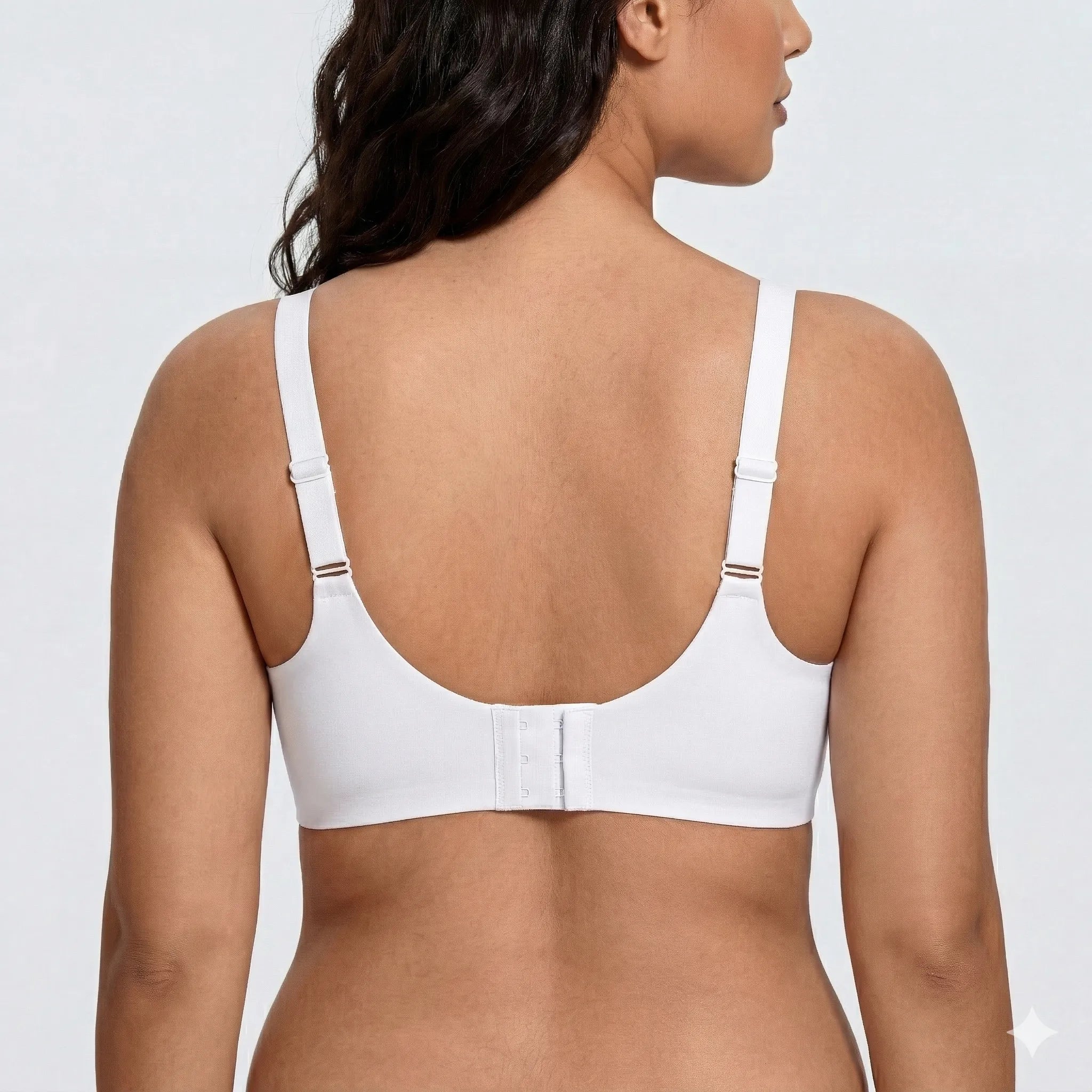 Wireless Deep Plunge Bra - for White - Available at Bella Bra