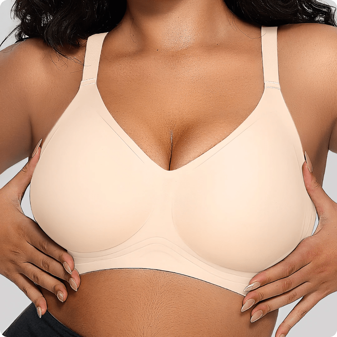 Wireless Everyday T-Shirt Bra with Adjustable Straps - for Black - Available at Bella Bra