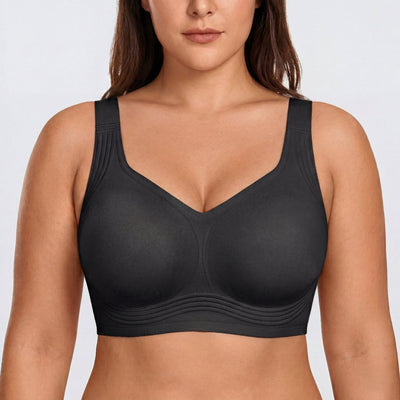 Wireless Full Coverage JellyWire Bra - for Black - Available at Bella Bra