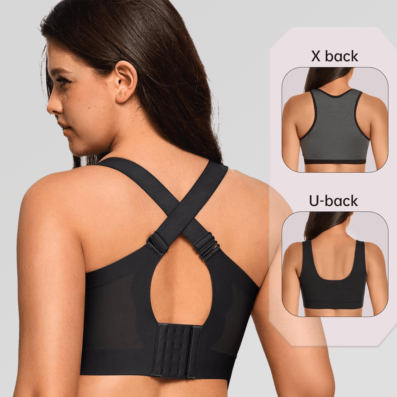 Wireless Full Coverage JellyWire Bra - for Black - Available at Bella Bra