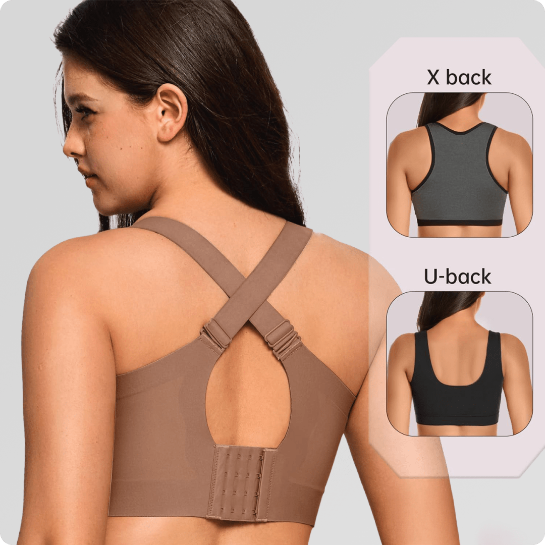 Wireless Full Coverage JellyWire Bra - for Brown - Available at Bella Bra